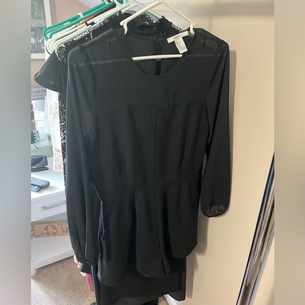 Forever 21 black romper
